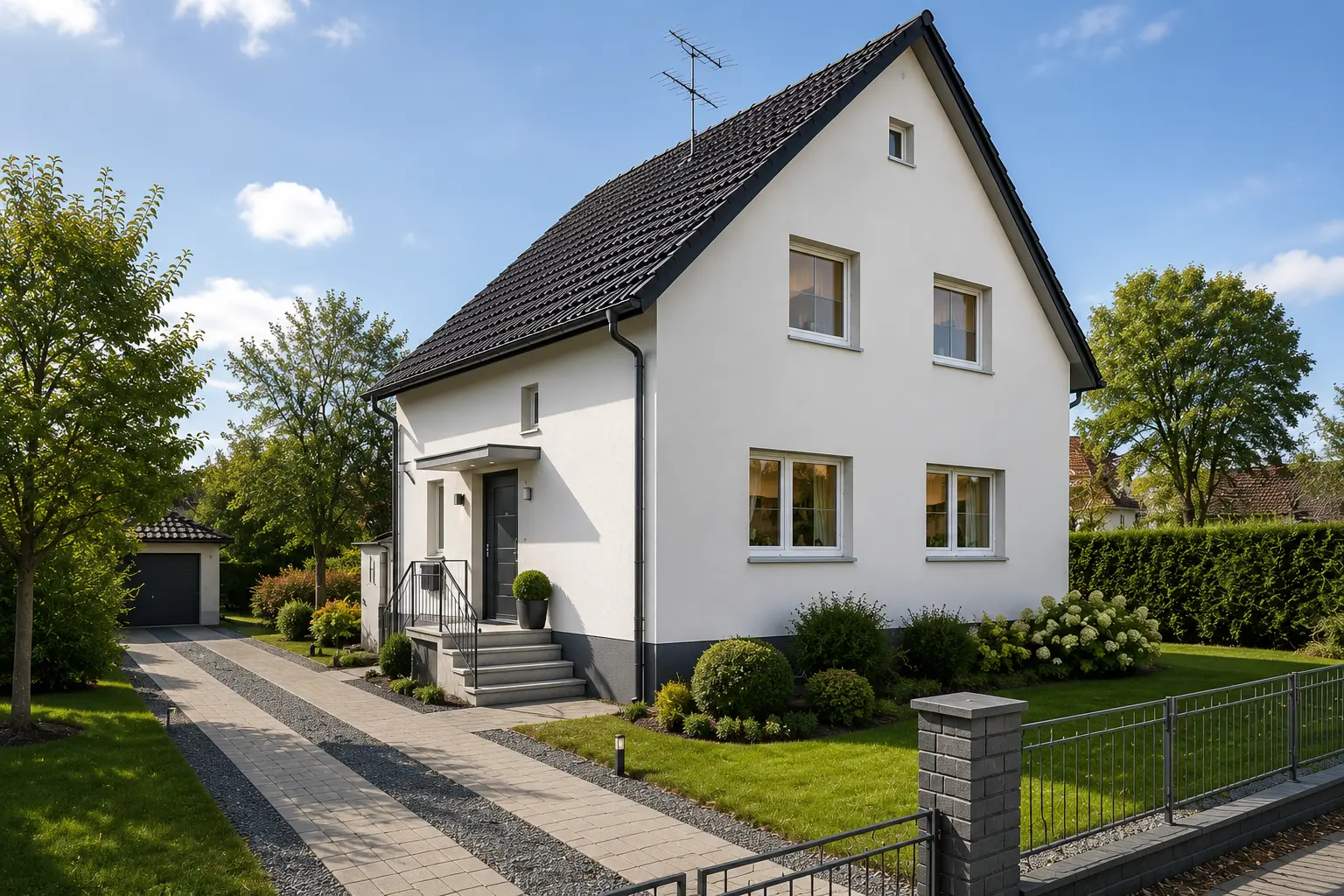 Haus nachher